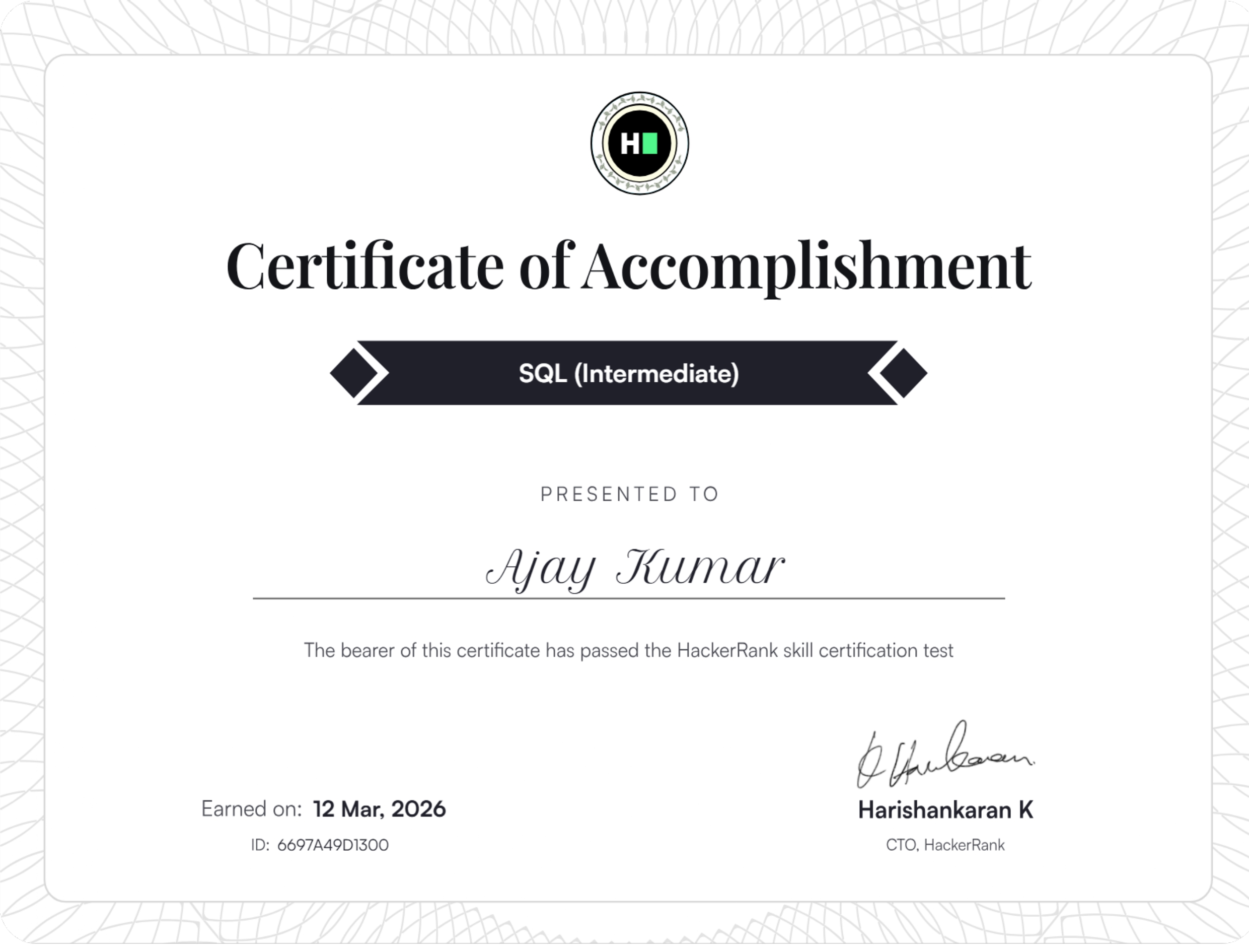SQL Intermediate