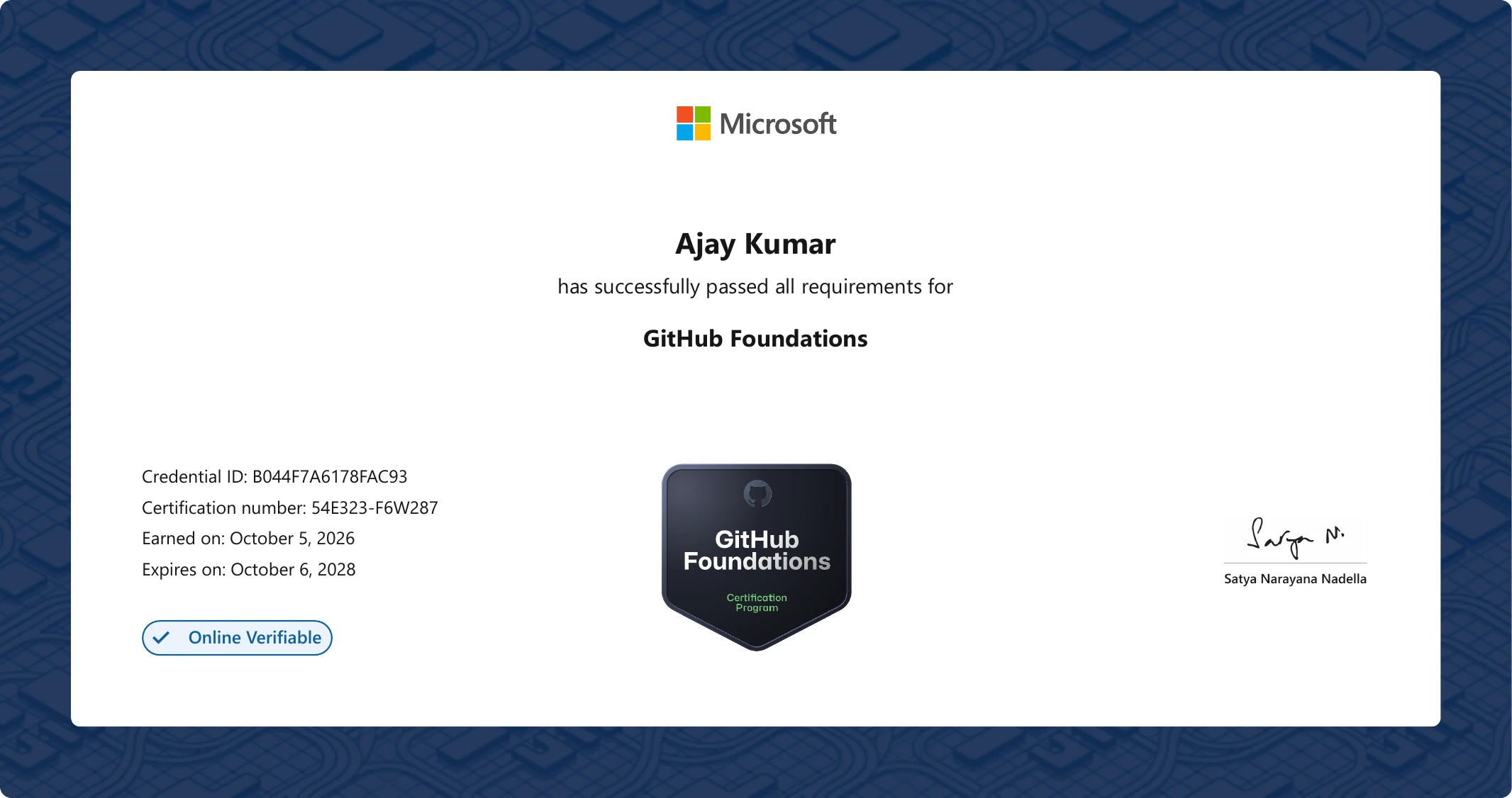 GitHub Foundations